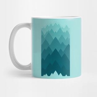 Mountain Vista: Green Mug